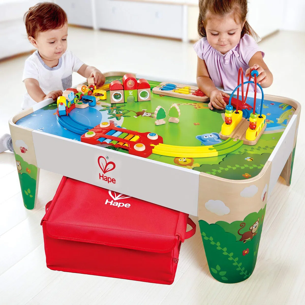 Hape E3823 Zabawka na stół kolejowy, wielokolorowa, jeden rozmiar