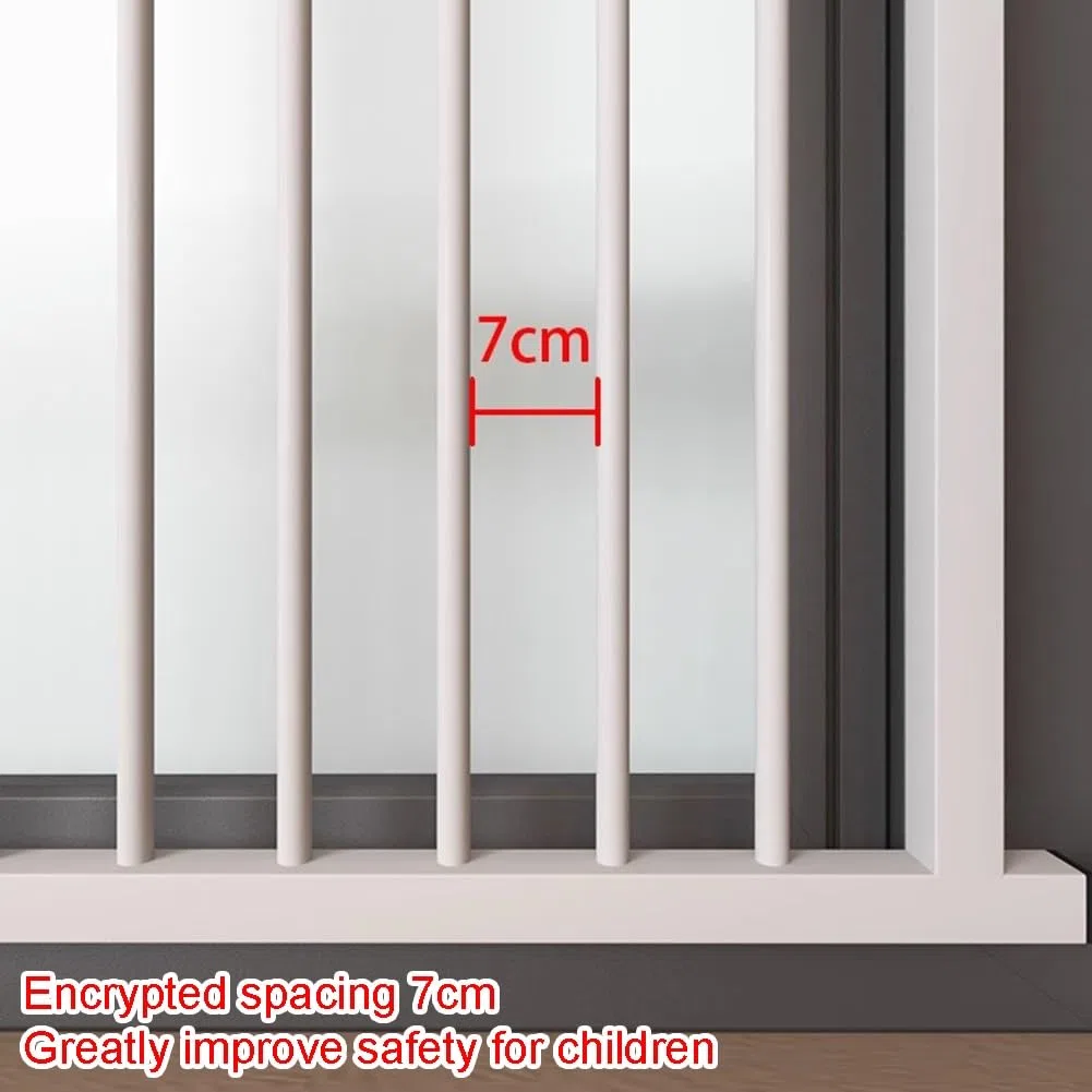 Regulowana osłona okienna zabezpieczająca przed dziećmi – bezpieczeństwo domowe zabezpieczenie przed upadkiem dla dzieci (80 x 150 cm) – rozwiązanie bezpieczeństwa wewnętrznego dla dzieci